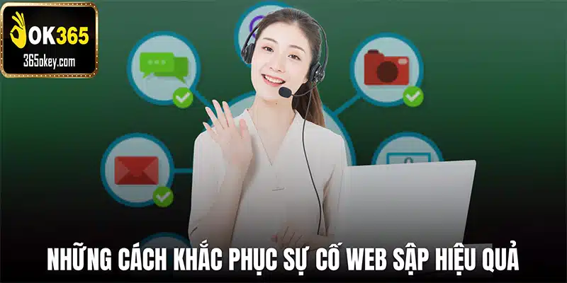 Những cách khắc phục sự cố web sập hiệu quả 